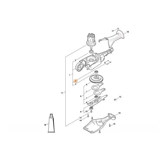 STIHL  Element blaszany 4859 642 4800
